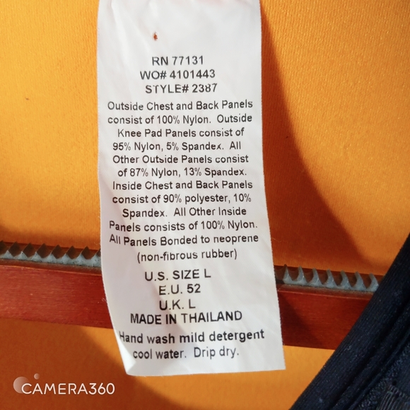 O'Neill Men's Sleeveless Zipless Full Wetsuit 7.0mm Size Large Farmer John Black - Picture 3 of 8